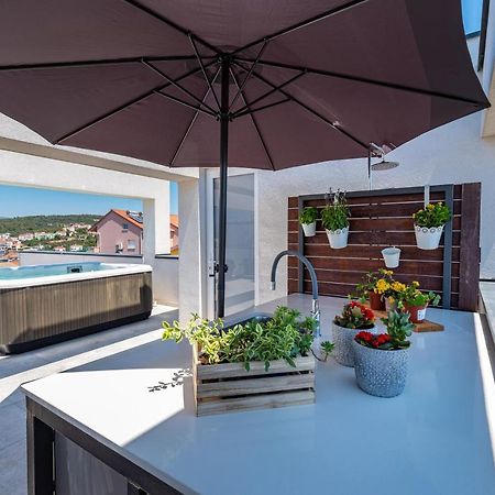 Apartmán Rooftop Spa Trogir Exteriér fotografie