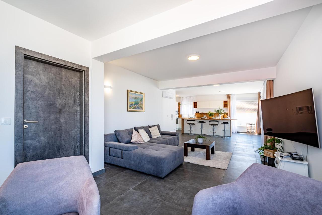 Apartmán Rooftop Spa Trogir Exteriér fotografie