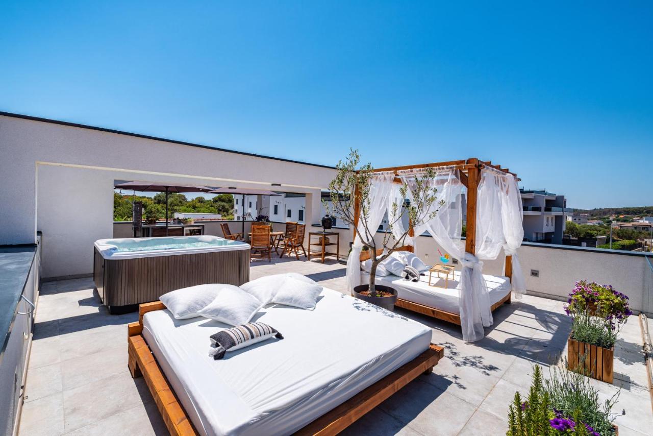 Apartmán Rooftop Spa Trogir Exteriér fotografie